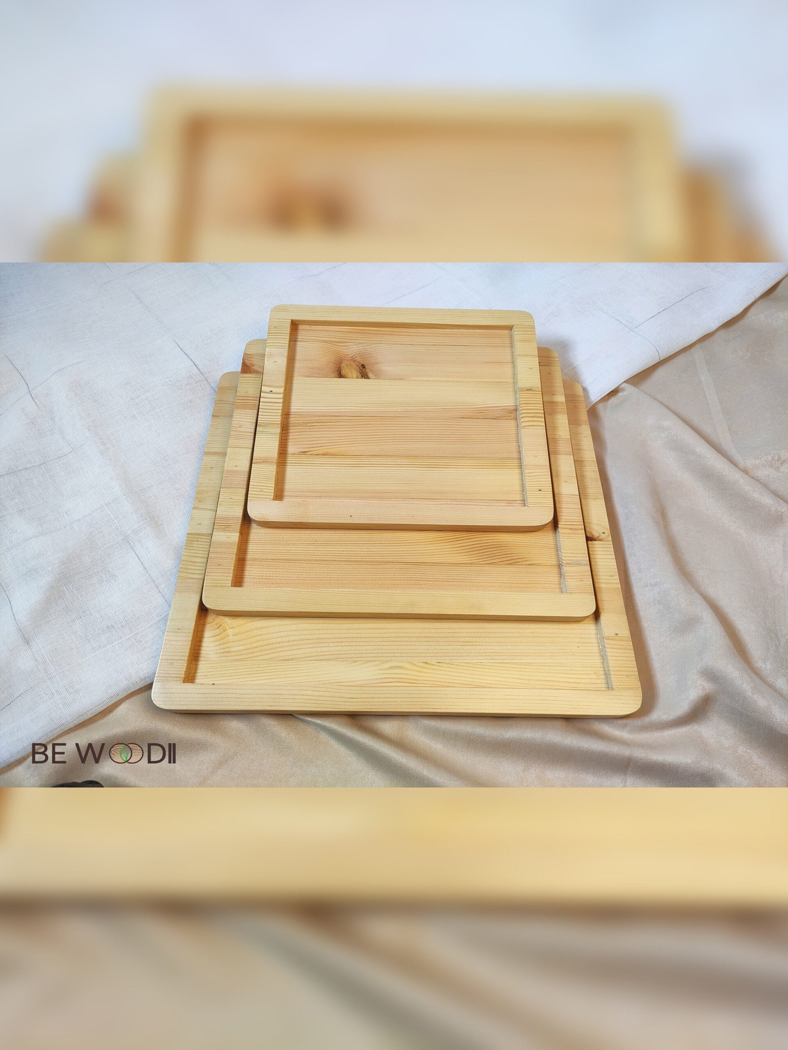 Square Flat Trays - Image 5