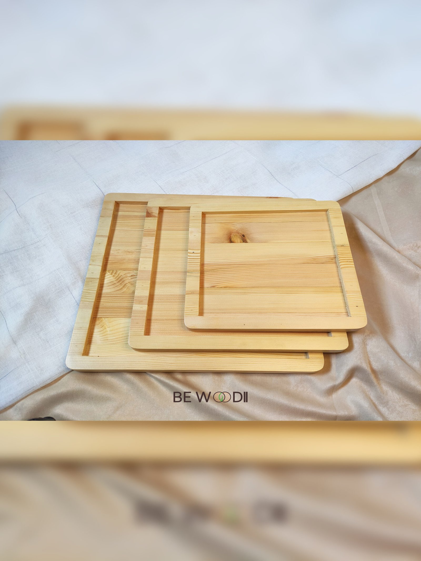 Square Flat Trays - Image 4