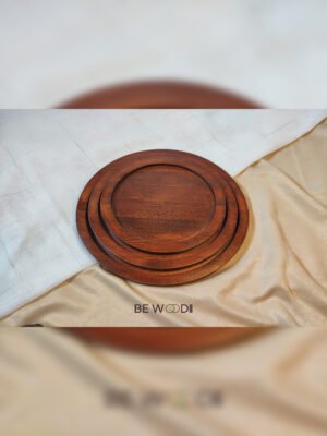 Round Flat Trays