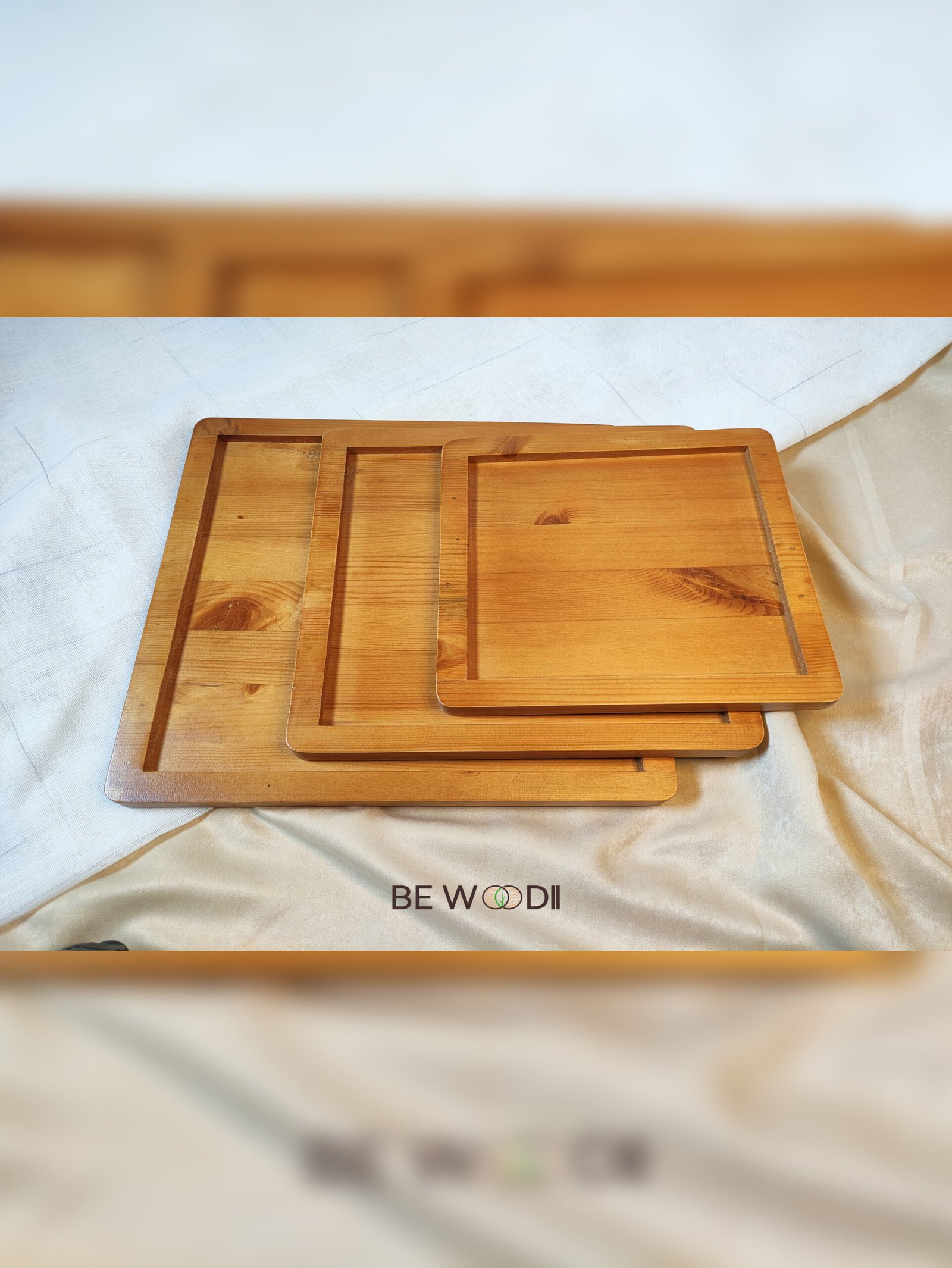 Square Flat Trays - Image 3